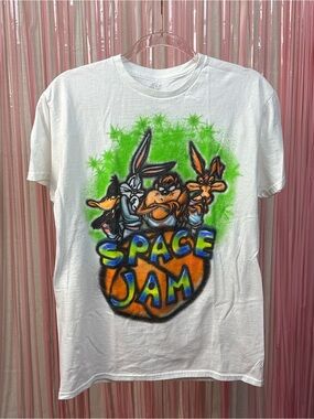 Space Jam Graphic Short Sleeve T-Shirt - M